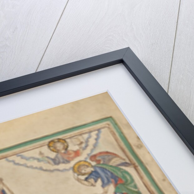 Saint John Praying to the Angel by Anonymous