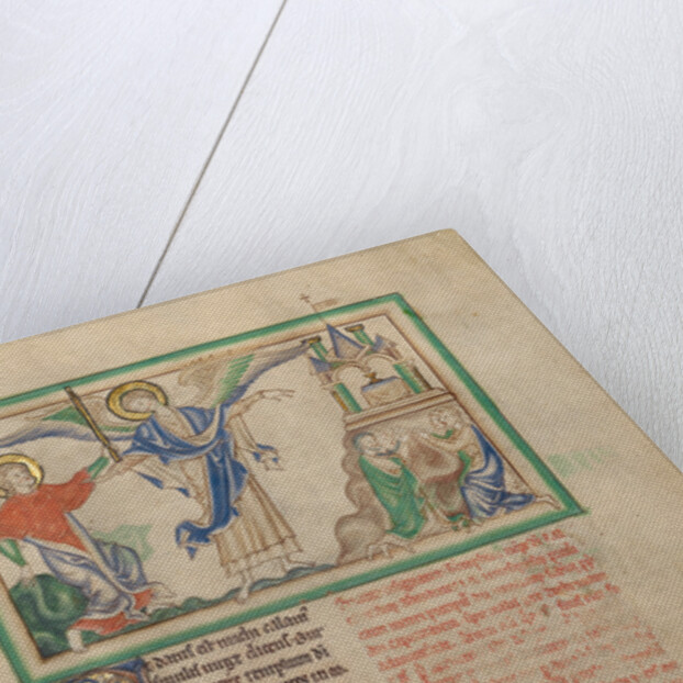 Saint John Takes the Rod to Measure the Temple by Anonymous