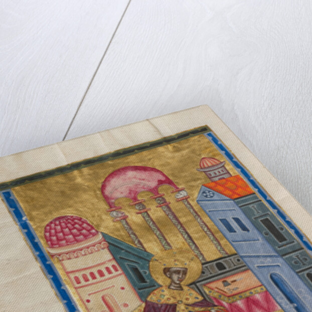 Solomon Writing by Malnazar