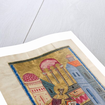 Solomon Writing by Malnazar