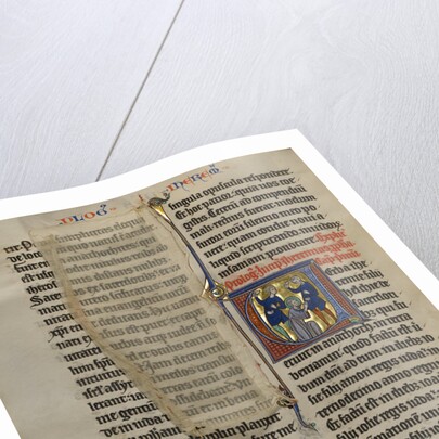 Initial V: The Stoning of Jeremiah by Anonymous