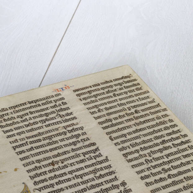 Initial V: Job Derided by his Wife by Anonymous