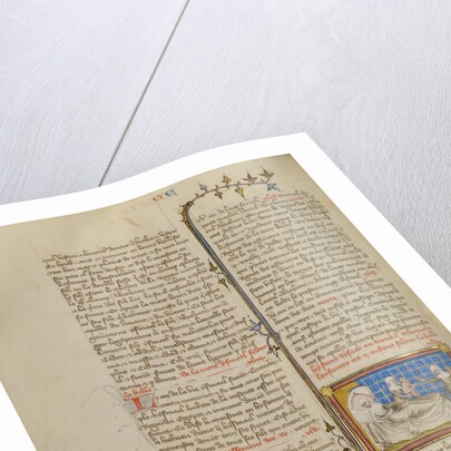 The Birth of Esau and Jacob by Master of Jean de Mandeville