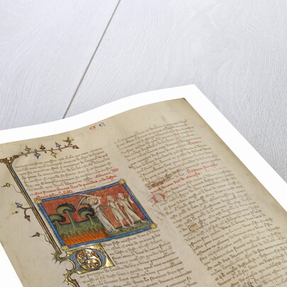 The Expulsion from Paradise by Master of Jean de Mandeville