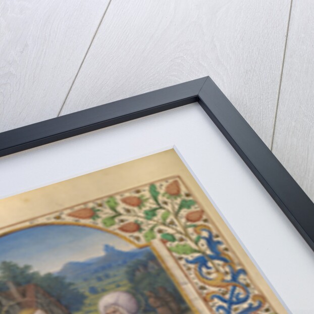 The Visitation by Jean Bourdichon