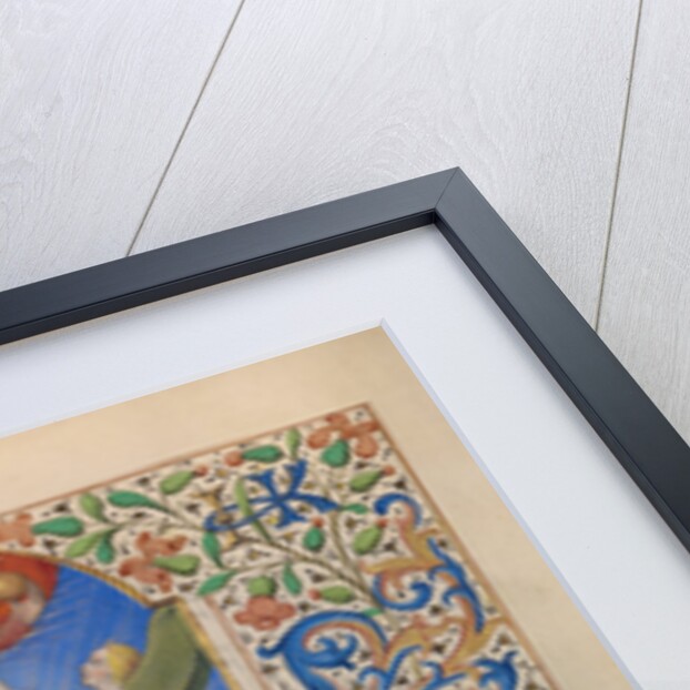 The Coronation of the Virgin by Jean Bourdichon