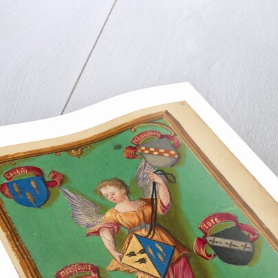 Arms of Marguerite Crohin by Anonymous