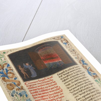 The Gates of Hell and Lucifer by Simon Marmion