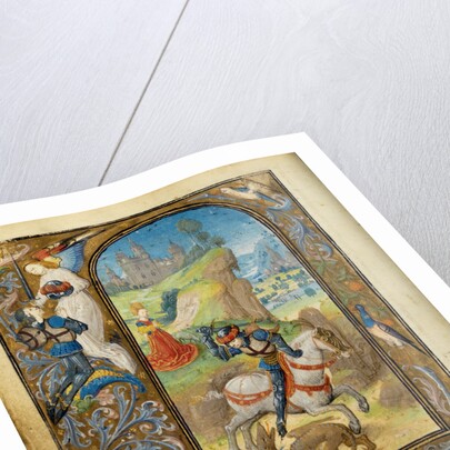 Saint George and the Dragon by Lieven van Lathem