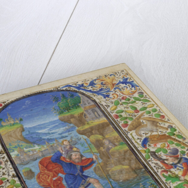 Saint Christopher by Lieven van Lathem