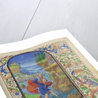 Saint Christopher by Lieven van Lathem