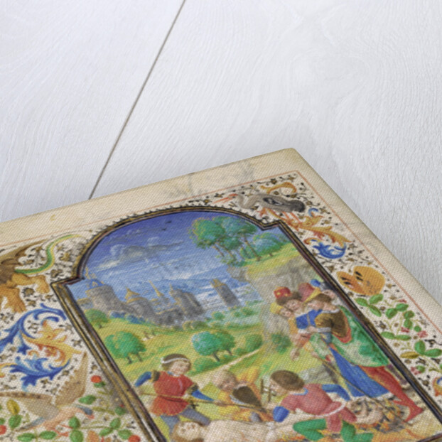 The Martyrdom of Saint Lawrence by Lieven van Lathem