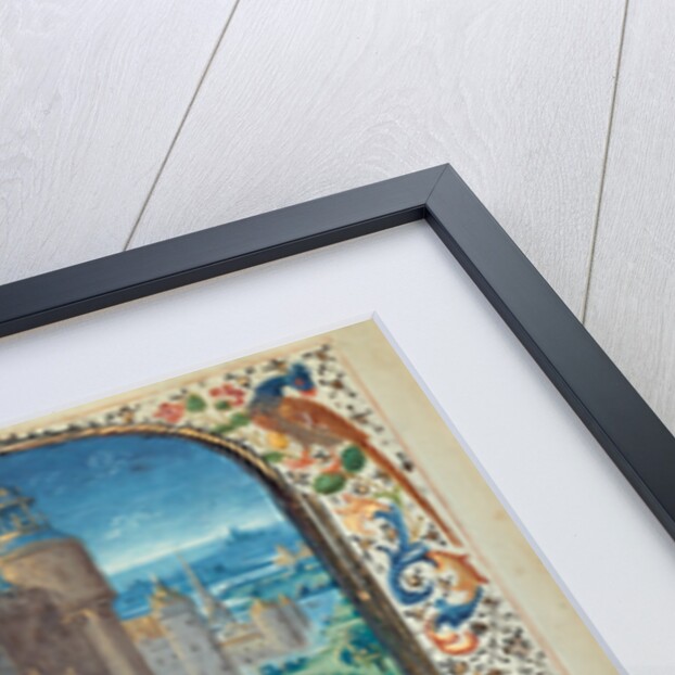 Saint Martin Dividing his Cloak by Lieven van Lathem