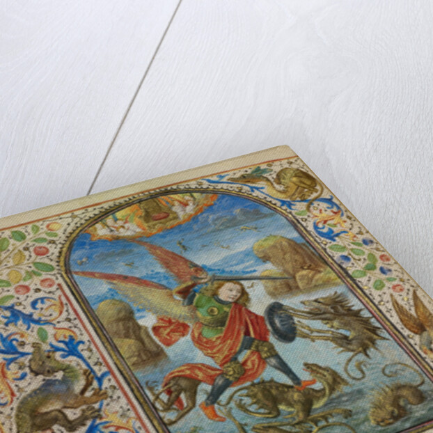 Saint Michael by Lieven van Lathem