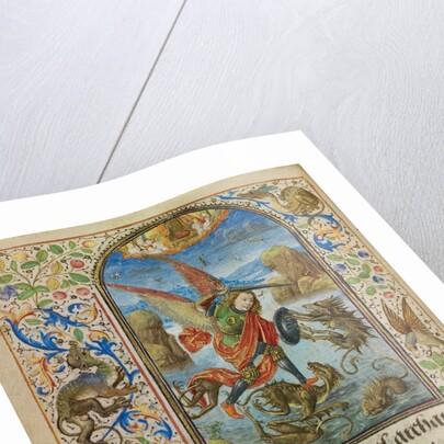 Saint Michael by Lieven van Lathem