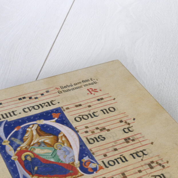 Initial H: The Nativity by Master of Gerona