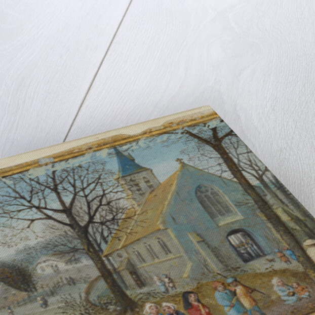 Villagers on Their Way to Church by Simon Bening
