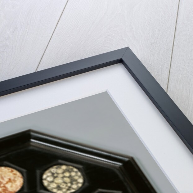 Framed Hardstone Panel by Anonymous