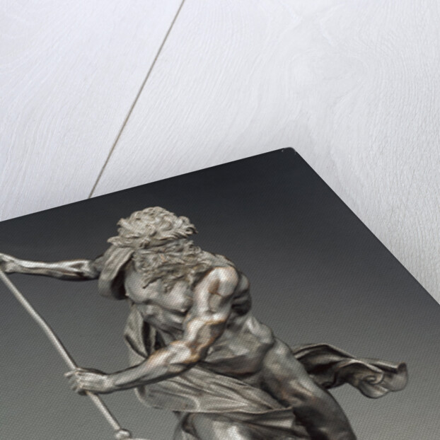 Neptune with Dolphin by Anonymous