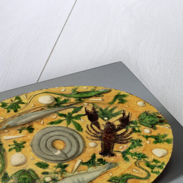 Oval Basin by Bernard Palissy