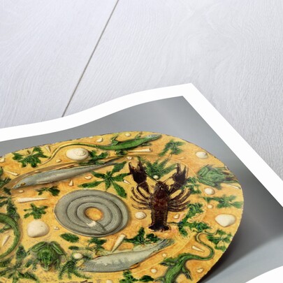 Oval Basin by Bernard Palissy