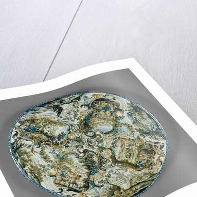 Tabletop with Hunting Scenes by Francesco Saverio Maria Grue