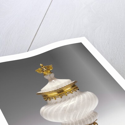 Standing Covered Filigrana Cup by Anonymous