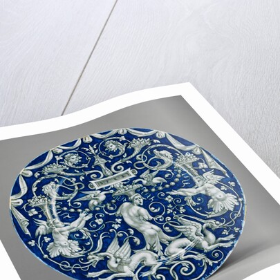 Plate with Grotesques by Anonymous