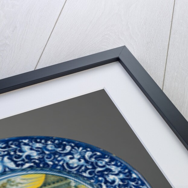 Plate with Hero and Leander by Anonymous