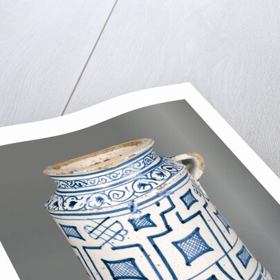 Jar with a Kufic Pattern by Anonymous