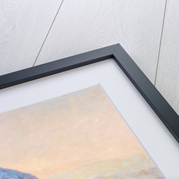 Wheatstacks, Snow Effect, Morning (Meules, Effet de Neige, Le Matin) by Claude Monet