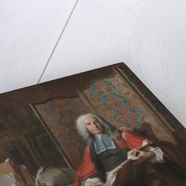 Portrait of Gabriel Bernard de Rieux by Maurice-Quentin de La Tour