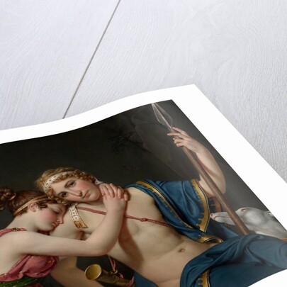 The Farewell of Telemachus and Eucharis by Jacques-Louis David