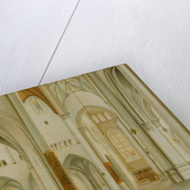 The Interior of St. Bavo, Haarlem by Pieter Jansz. Saenredam