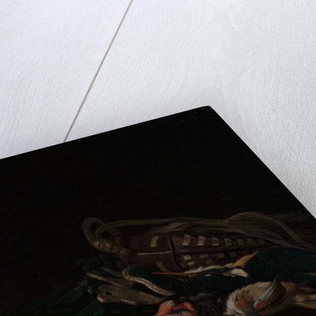 Still Life with Dead Birds and Game Bag by Willem van Aelst