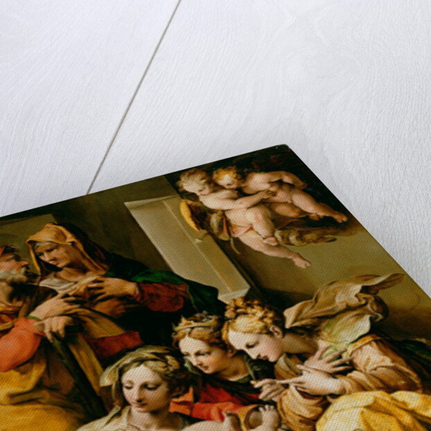 Holy Family with Saints Anne, Catherine of Alexandria, and Mary Magdalene by Nosadella