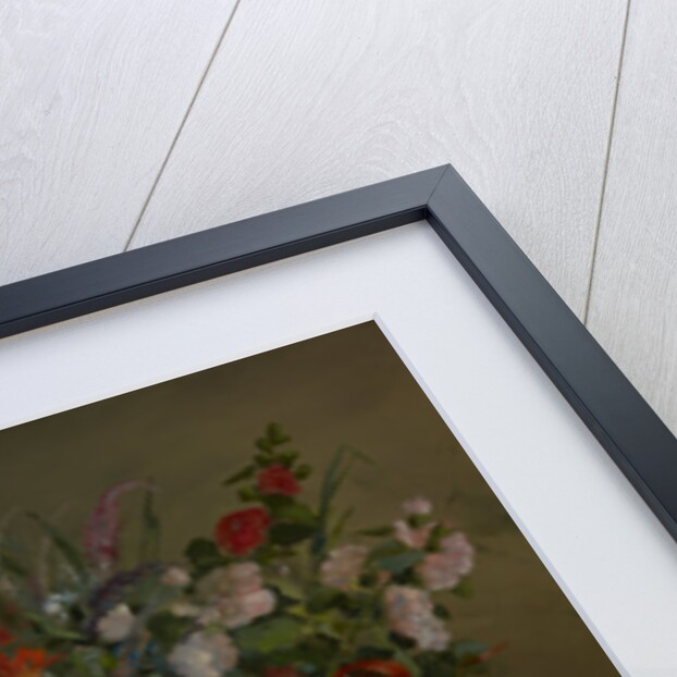 Bouquet of Flowers in a Vase by Gustave Courbet