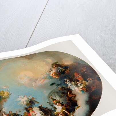 The Glorification of the Union of the Houses of Hapsburg and Lorraine by Franz Anton Maulbertsch