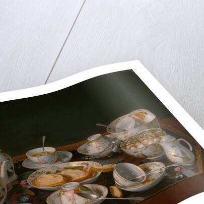 Still Life: Tea Set by Jean-Étienne Liotard