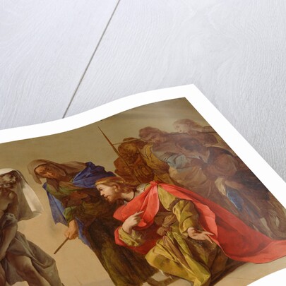 The Shade of Samuel Invoked by Saul by Bernardo Cavallino