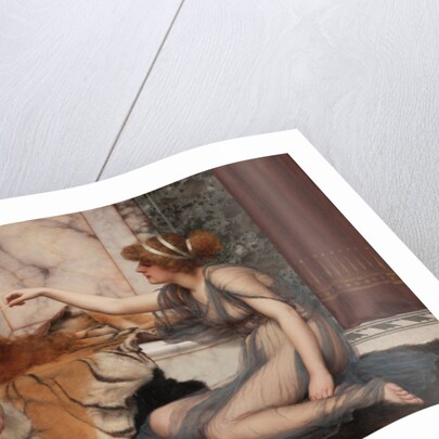 Mischief and Repose by John William Godward