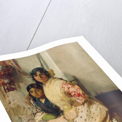 Pepilla the Gypsy and Her Daughter by Joaquin Sorolla y Bastida