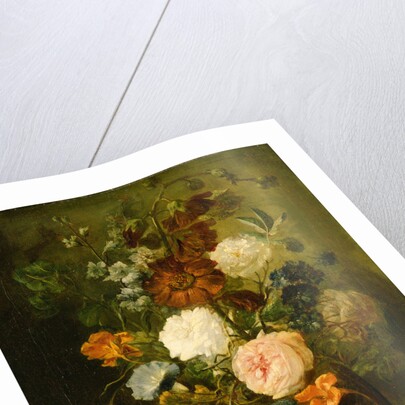 Vase of Flowers by Follower of Jan van Huysum