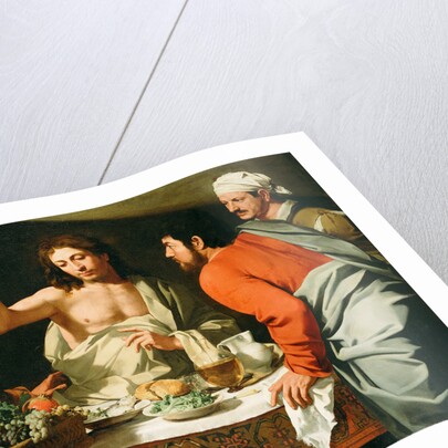 The Supper at Emmaus by Bartolomeo Cavarozzi