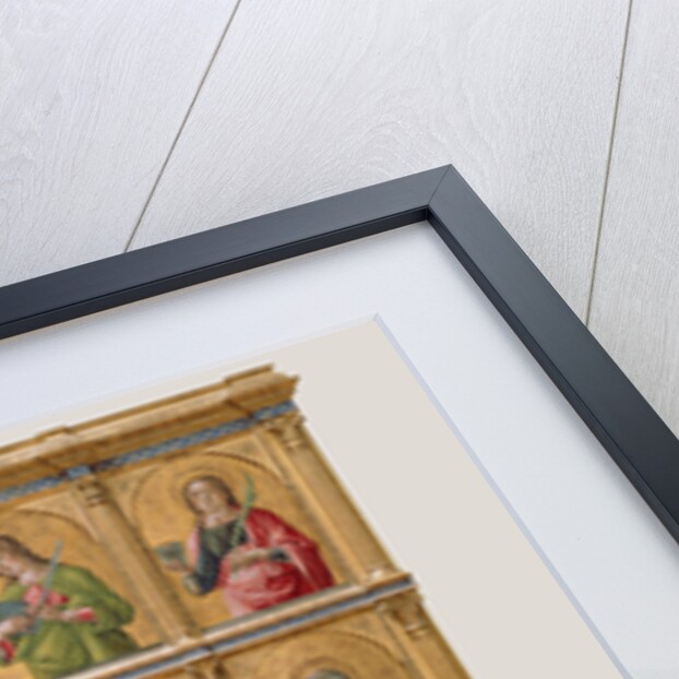 Polyptych with Saint James Major, Madonna and Child, and Saints by Bartolomeo Vivarini