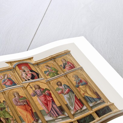 Polyptych with Saint James Major, Madonna and Child, and Saints by Bartolomeo Vivarini