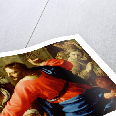 Christ Cleansing the Temple by Bernardino Mei