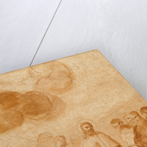 Christ's Command to St. Peter, Feed My Sheep! (Pasce Oves Mea) by Andrea Sacchi