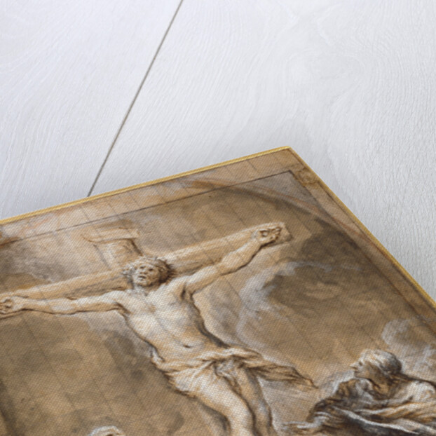 Christ on the Cross with the Virgin Mary, Mary Magdalene, and Saint John by Pietro da Cortona