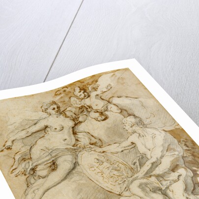 Venus Receiving from Vulcan the Arms of Aeneas by Francesco Solimena